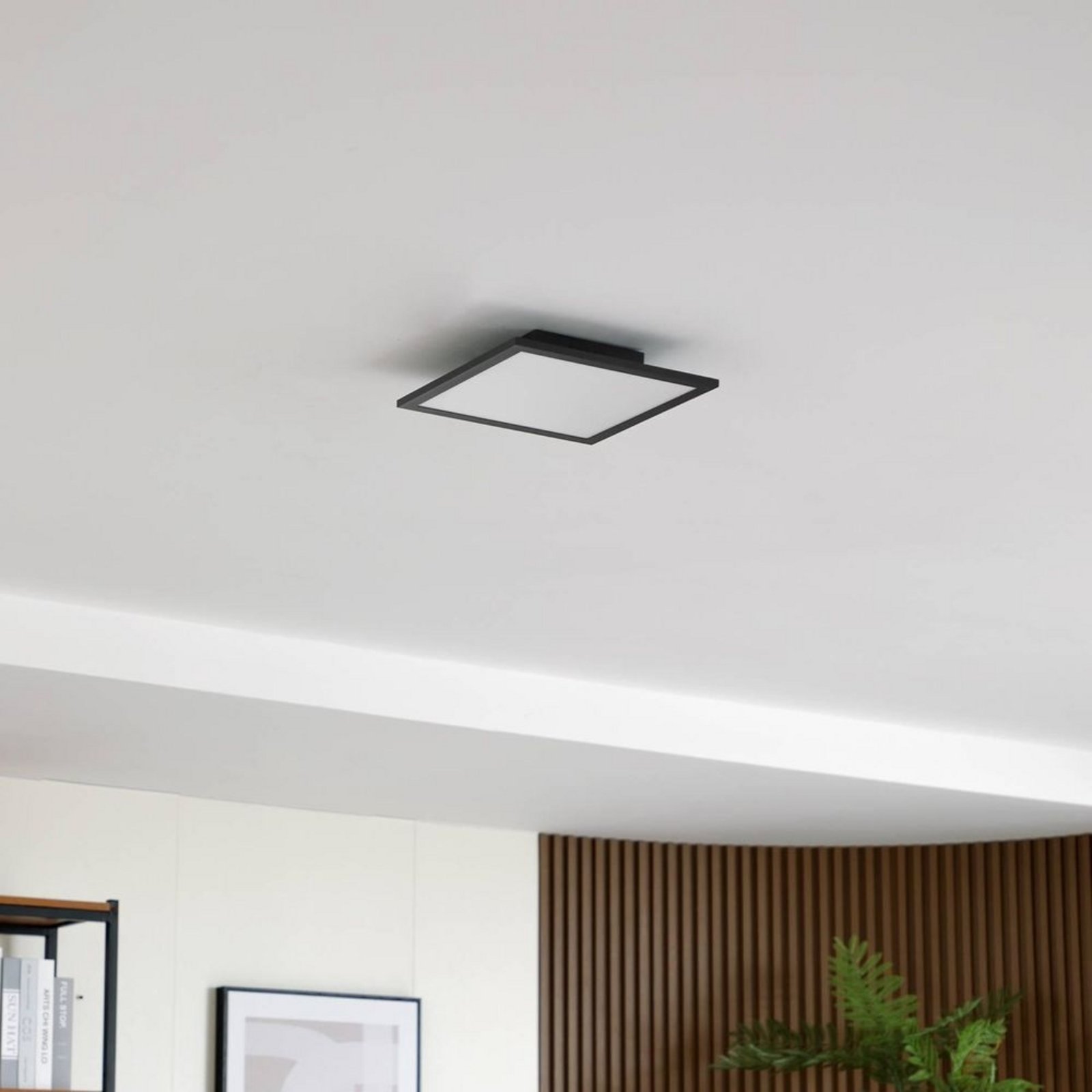 Enhife LED Plafond 29,5 cm Svart - Lindby