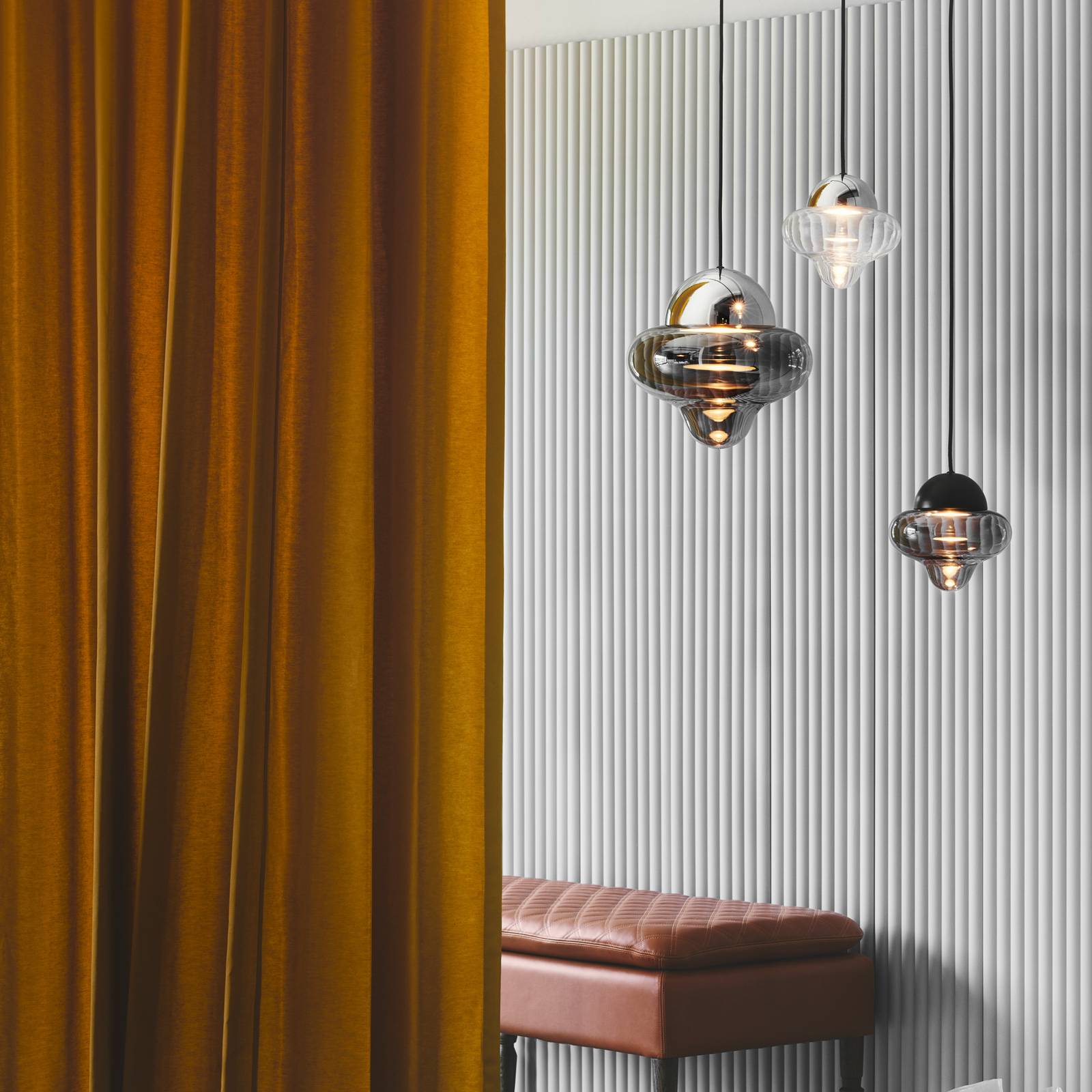 DESIGN BY US Nutty Design hanglamp voor woonkamer / eettafel - zwart - metaal - pendellamp - dimbaar