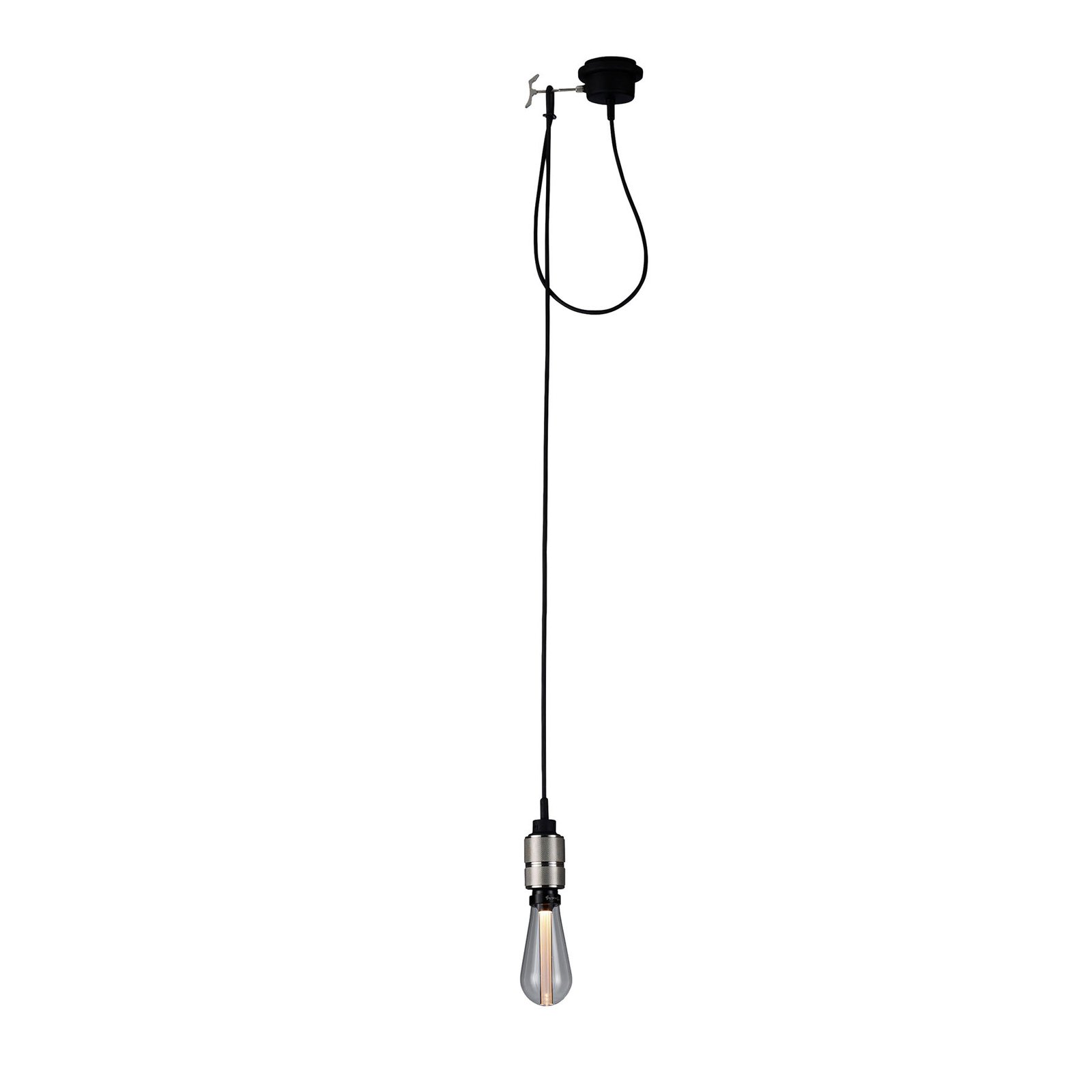 Buster + Punch Hooked 1.0 nude hanglamp staal