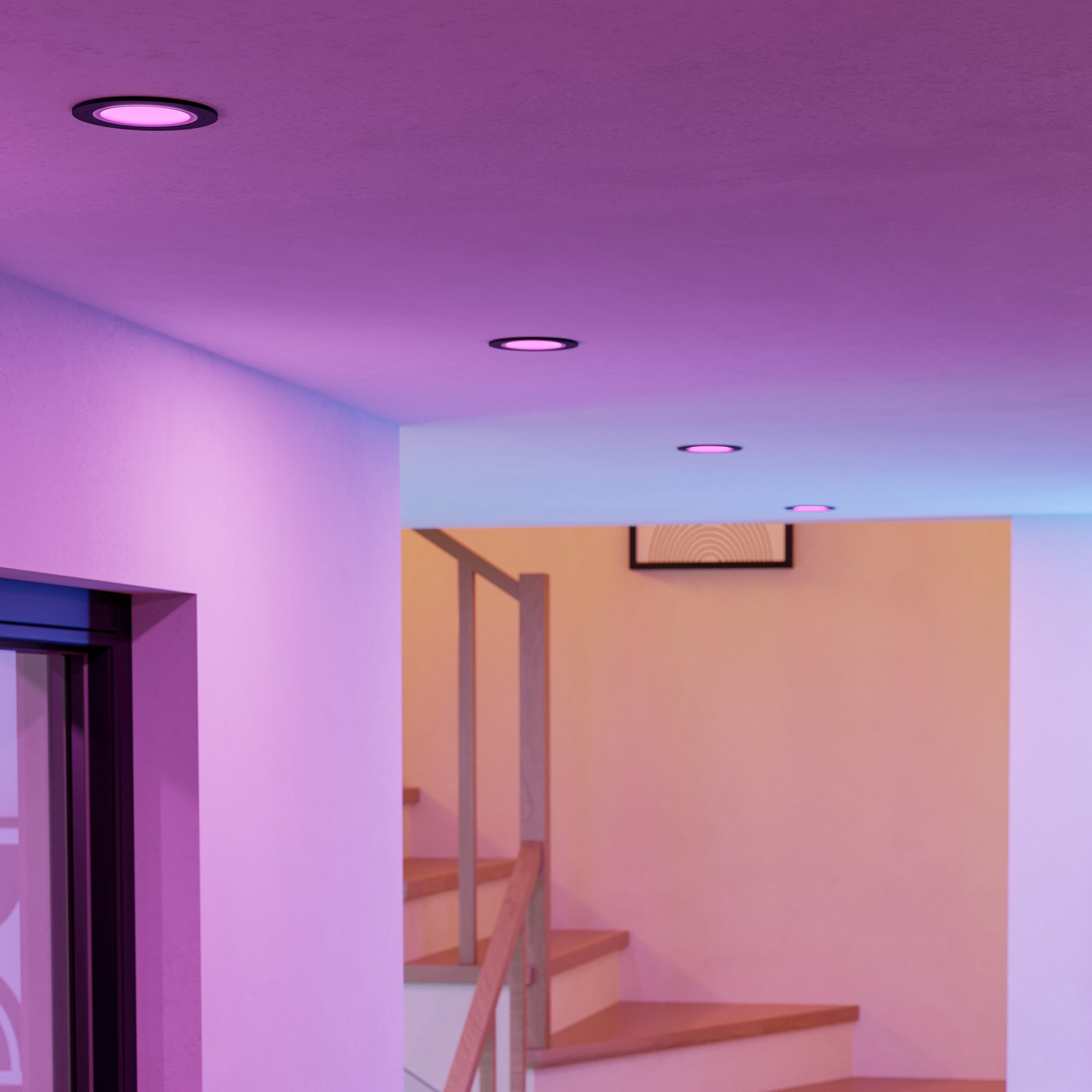 EGLO Nafferton pakabinamas šviestuvas iš medžio, trijų lempų