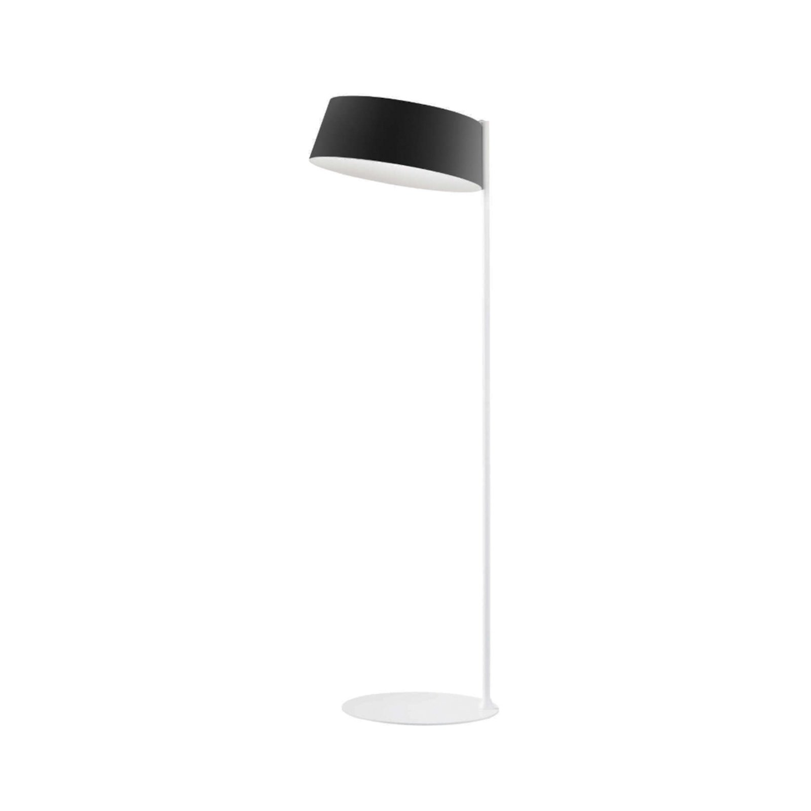 Piantana LED Oxygen FL2, nera, altezza 194 cm - Stilnovo