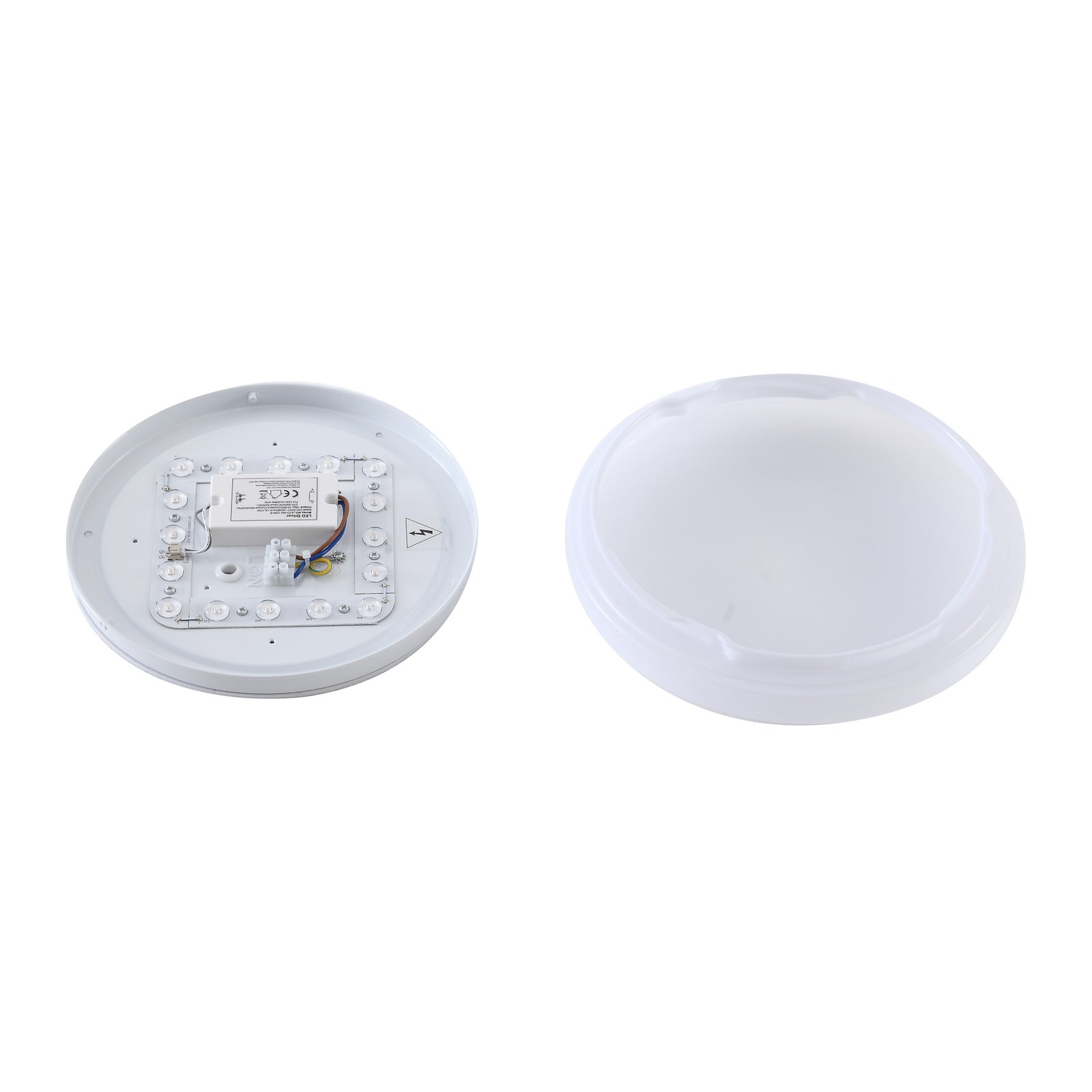 Kirkola LED Outdoor Ceiling Lamp Ø26 3000K White - Lindby
