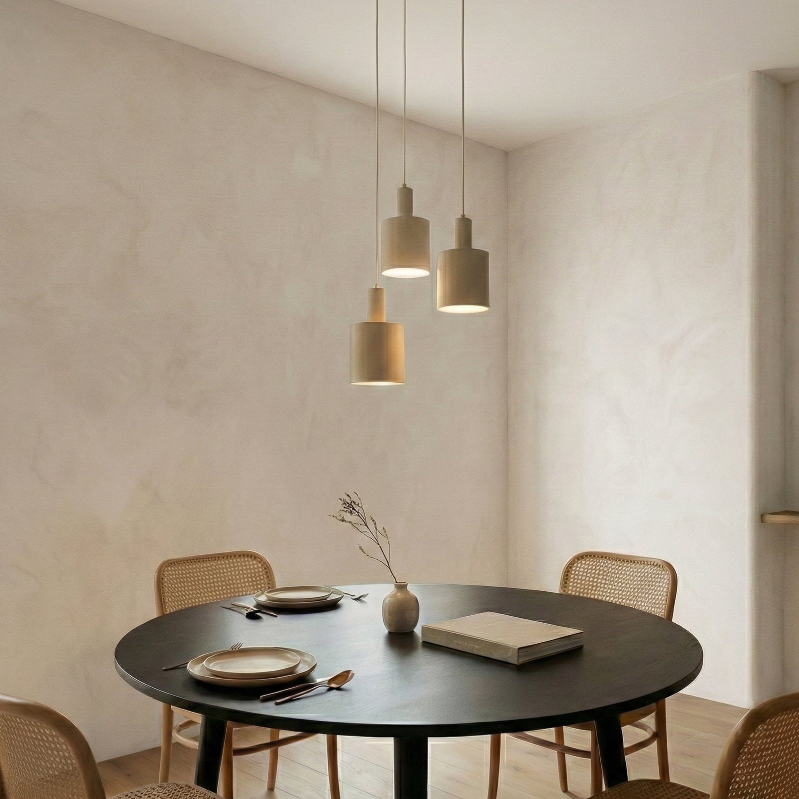 Ovelia 3 Round Suspension Beige - Lindby