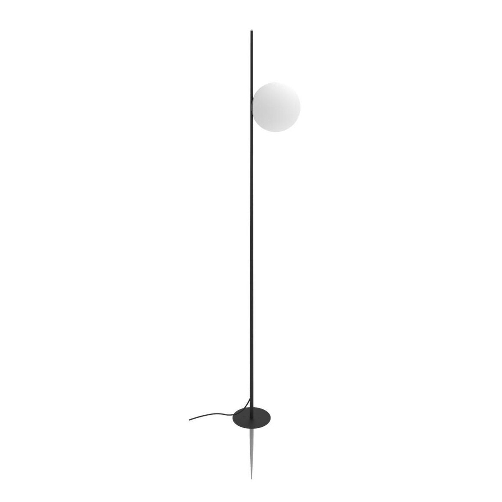 Karman ground spike light Atmosphere, black 178 cm plastic