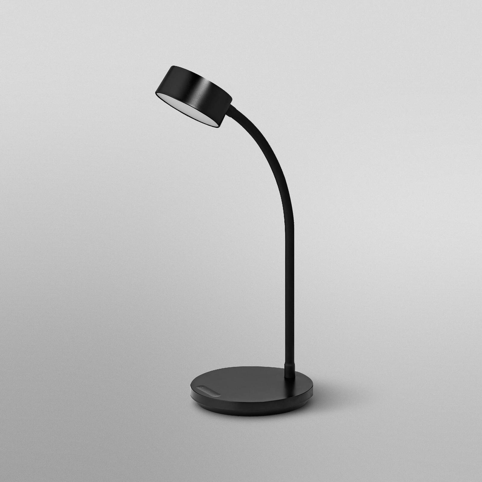 Lampa stołowa LED OSRAM Office Line Cylinder czarna CCT DIM