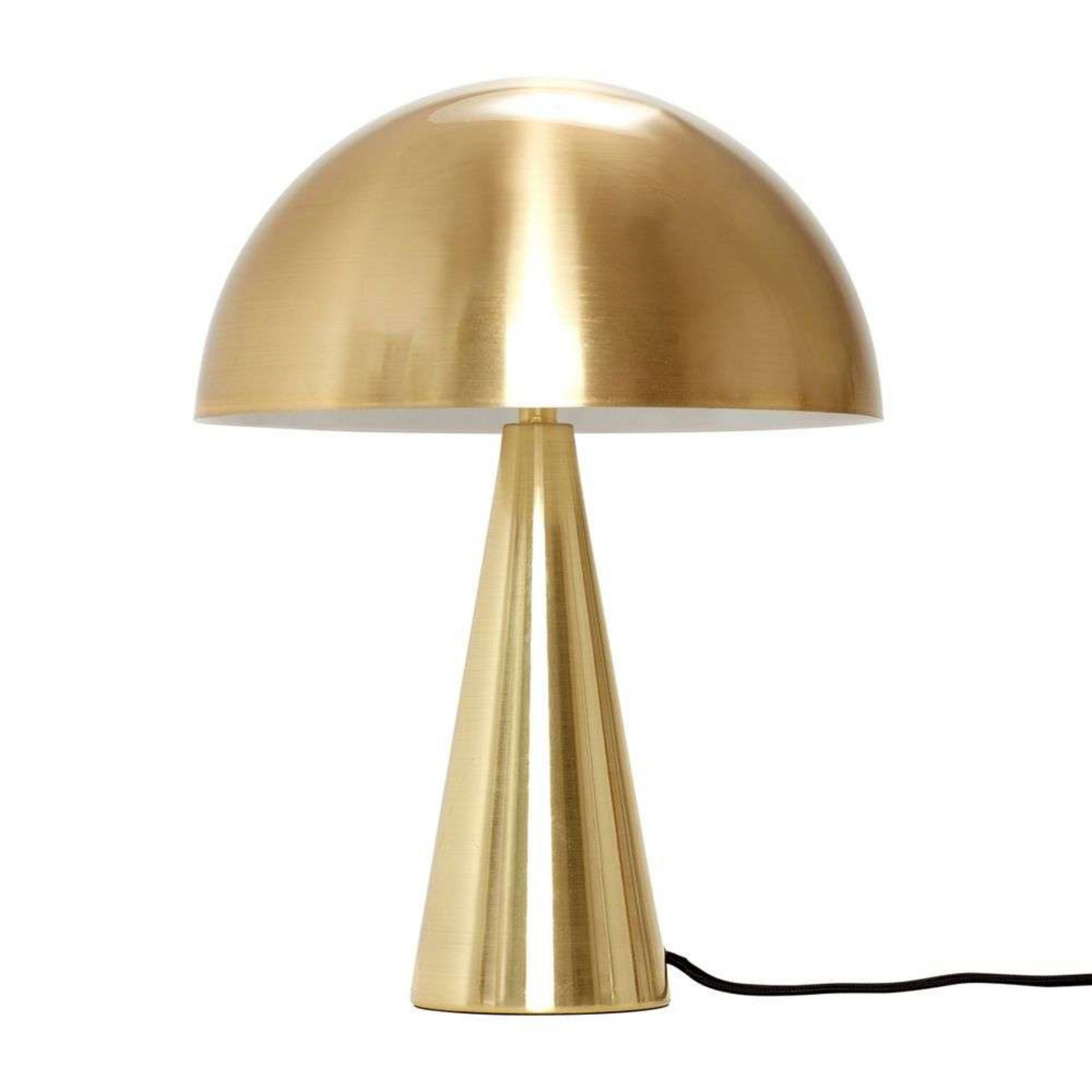 Mush Lampe de Table Small Brass - Hübsch
