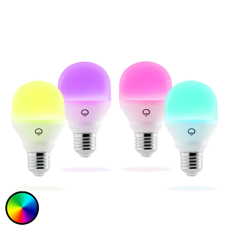 LIFX Mini Color LED-Lampe E27 9W, 4er Packung