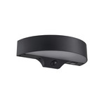 Monay Round Solar Utomhus Vägglampa IP44 Svart - Nordlux