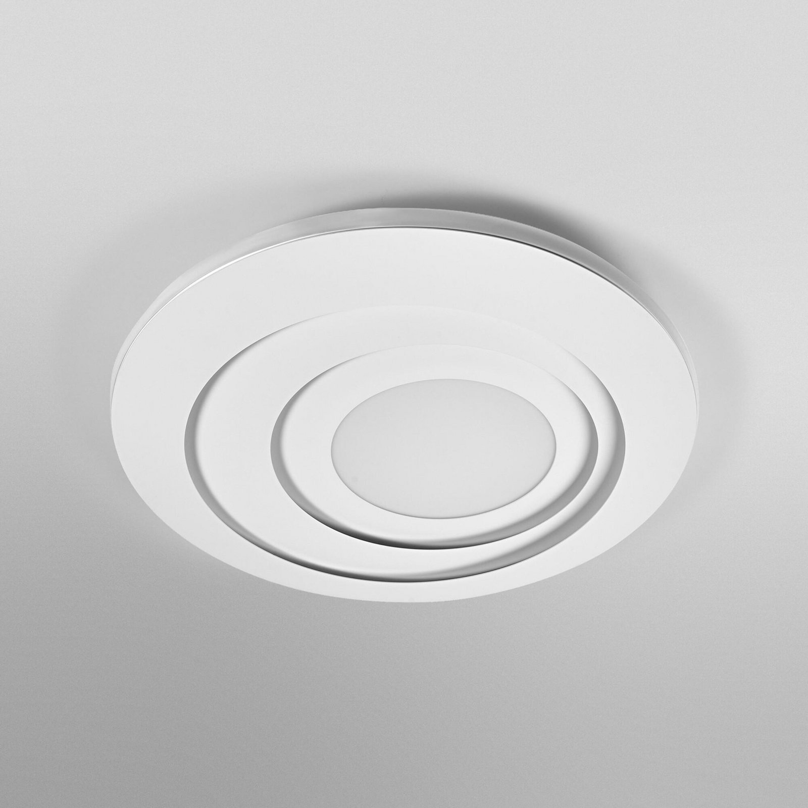 Lampa sufitowa LED OSRAM ORBIS SPIRAL ROUND Ø 52 cm biała up/down