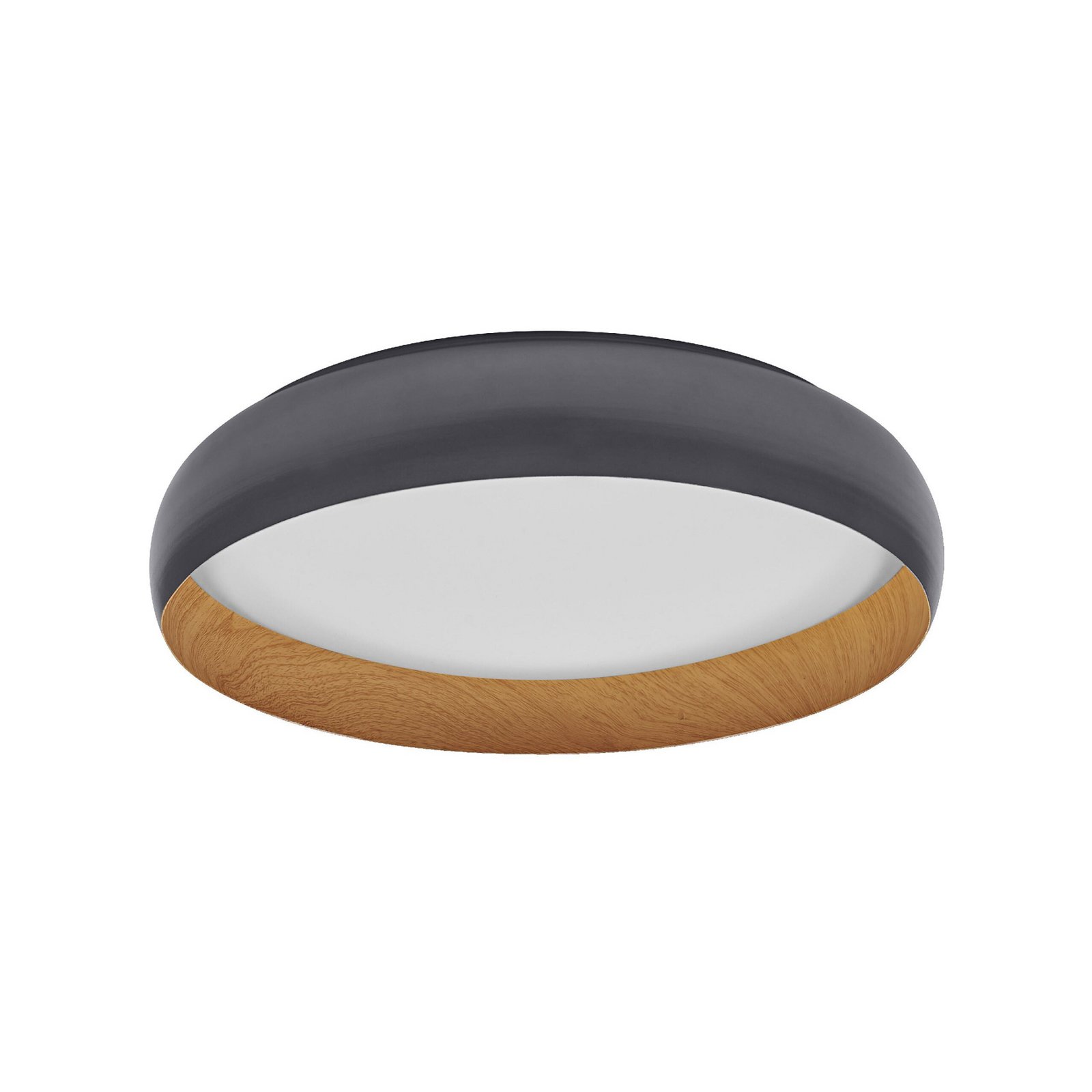 OSRAM LED-loftlampe ORBIS LIVIA, Ø 52 cm, grå, metal, dæmpbar