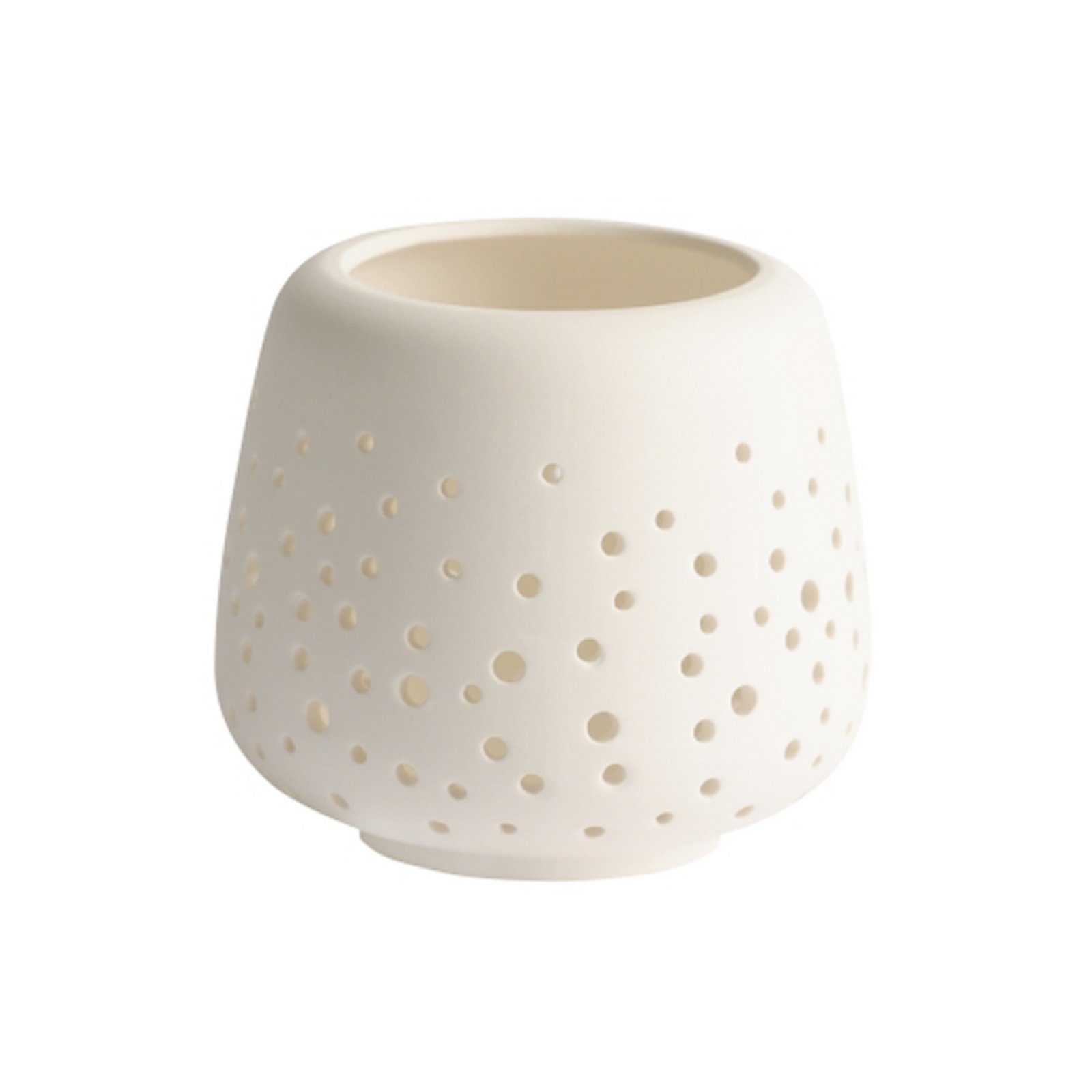 Lanterna in ceramica, 11 x 10 cm, bianca - Uyuni Lighting