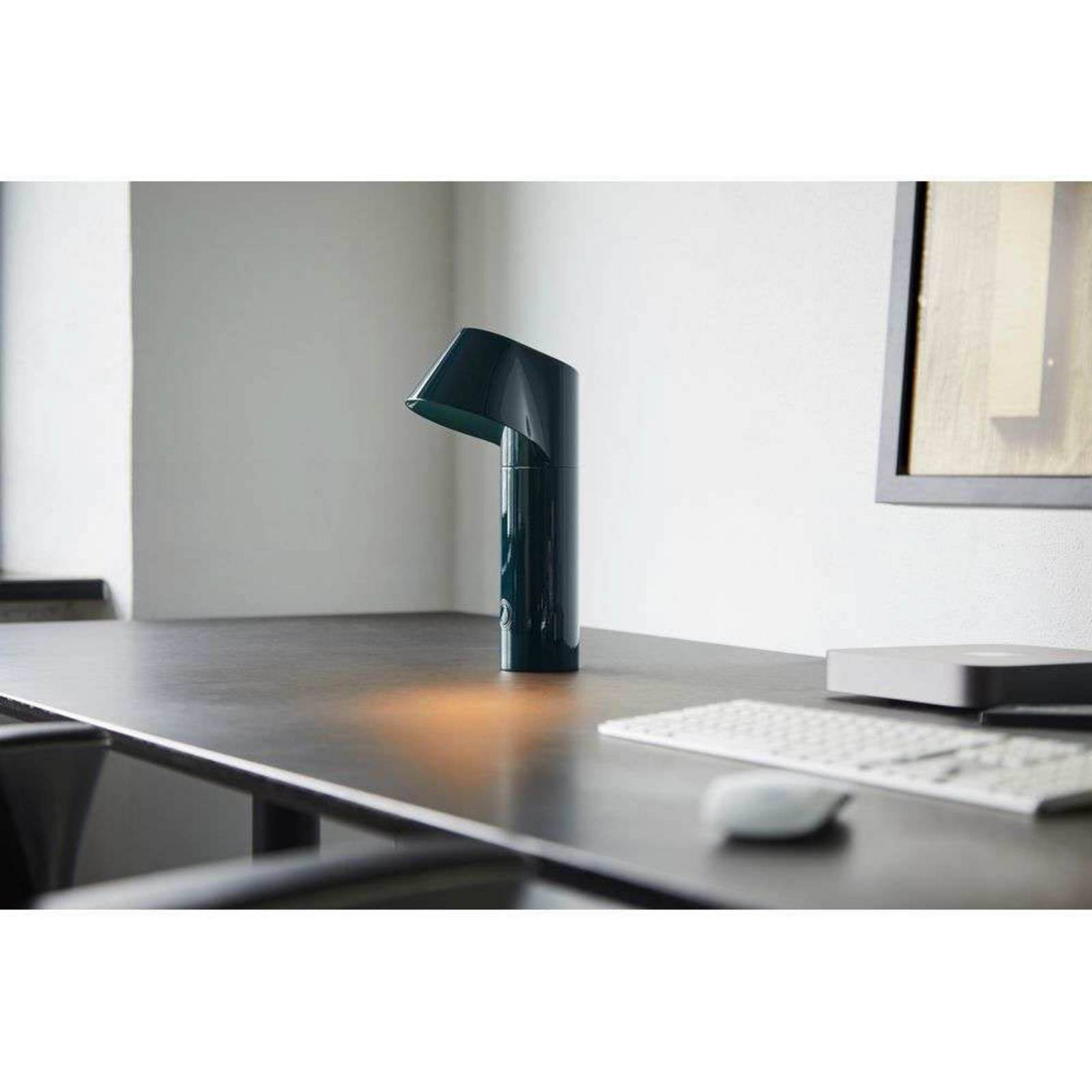 Willow Portable Lampa Stołowa Midnight Green - Loom Design