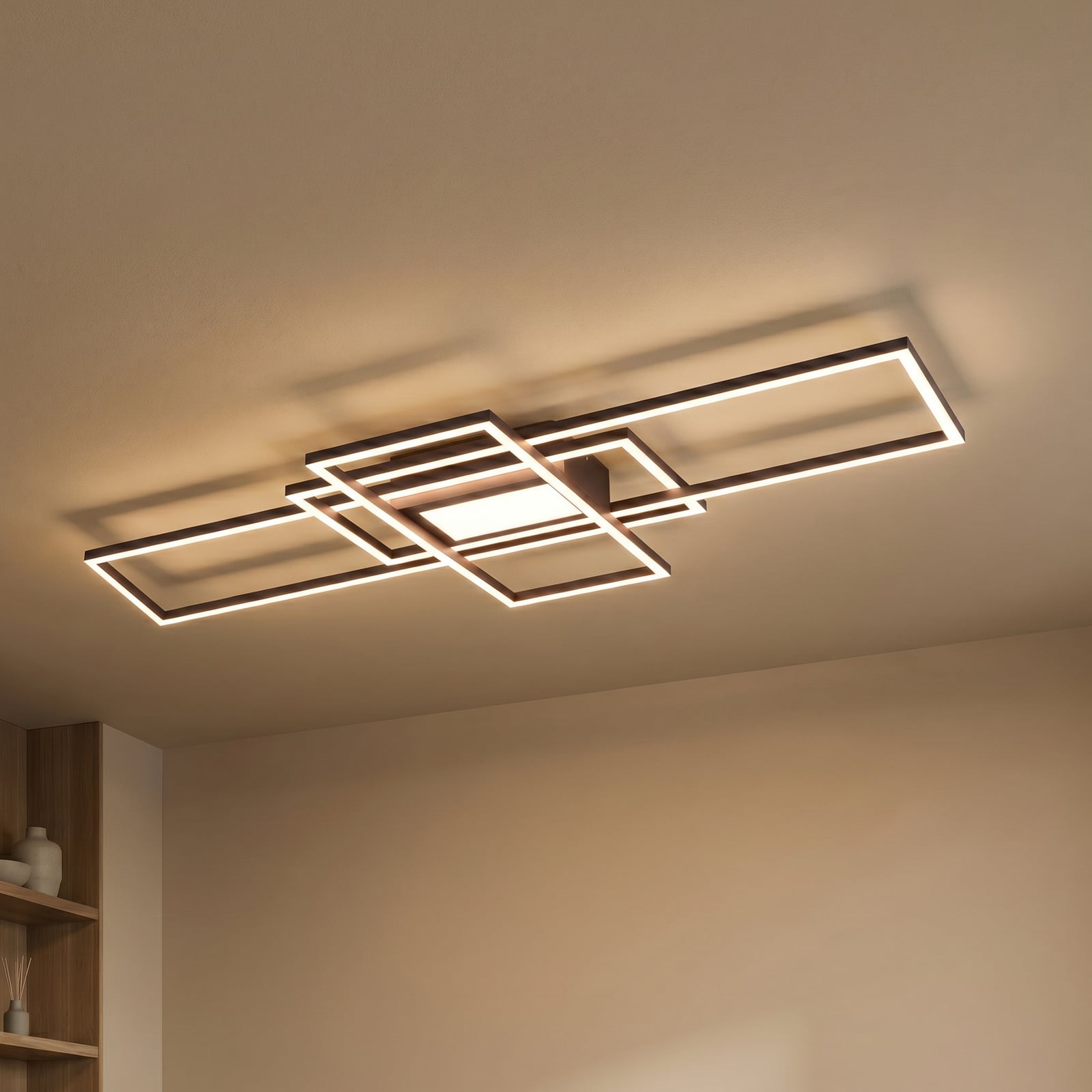 LED-Deckenlampe Irvine 3.000-6.500 K, anthrazit