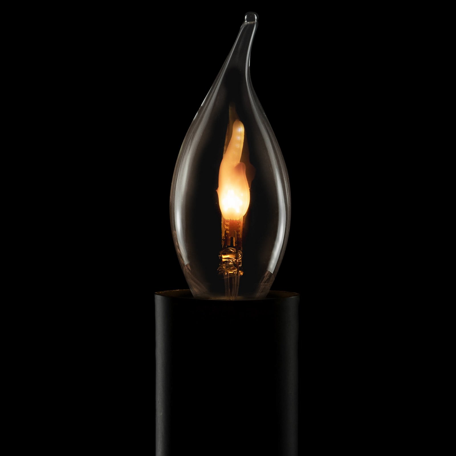 SEGULA LED Fire Flame Line E14 0,2 W sviečka Windstoß 1800 K 