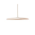 LED-pendellampe Artist, Ø 40 cm, støvrosa, metall
