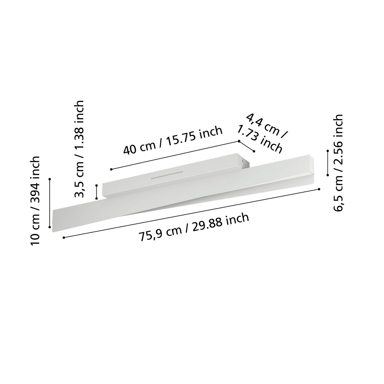 EGLO connect Smart LED mennyezeti világítás Bolognano-Z, szürke