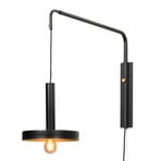 Whizz wall light, black