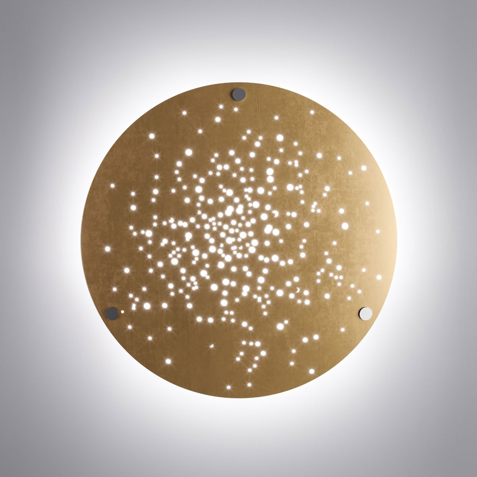 Fabbian Lens LED-Wandleuchte