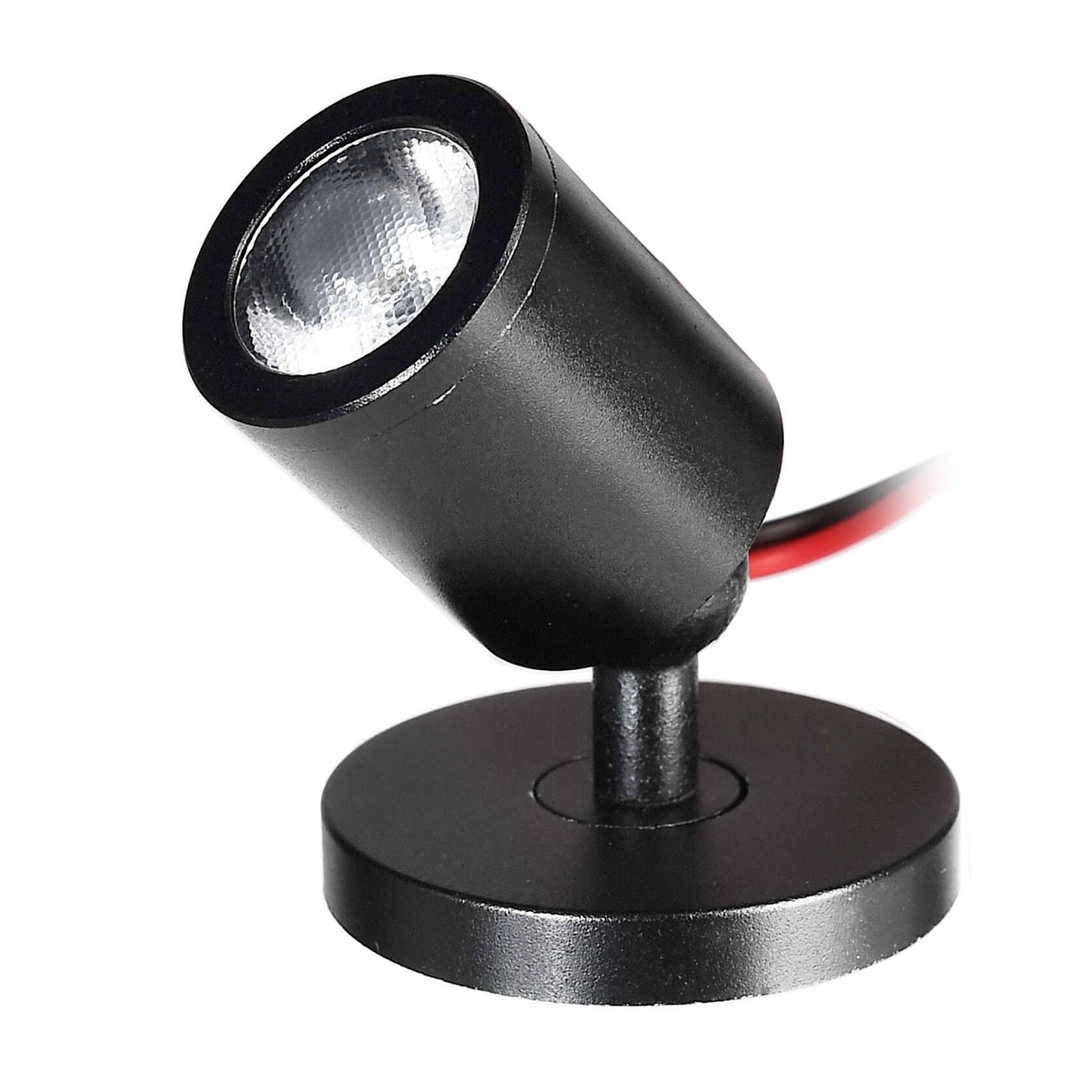 Spot LED en saillie Herculis 4 000K noir