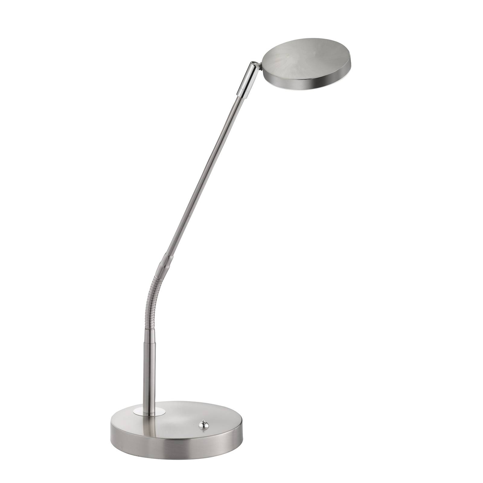 Image of Lampe à poser LED Lunia, dimmable, nickel mat 4052231501555