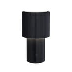 Iluma LED punjiva stolna lampa, crna, visina 22,1 cm - Herstal
