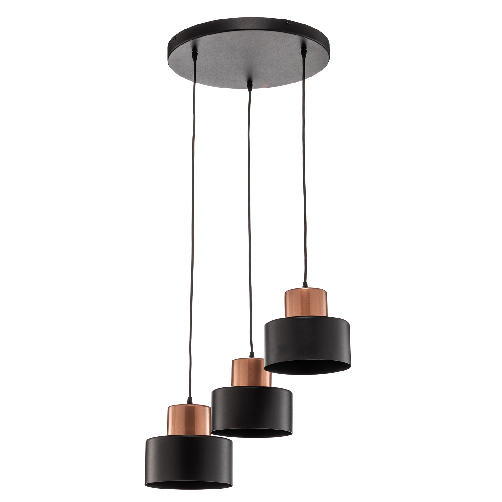 Hanglamp Olla, 3-lamps, rond