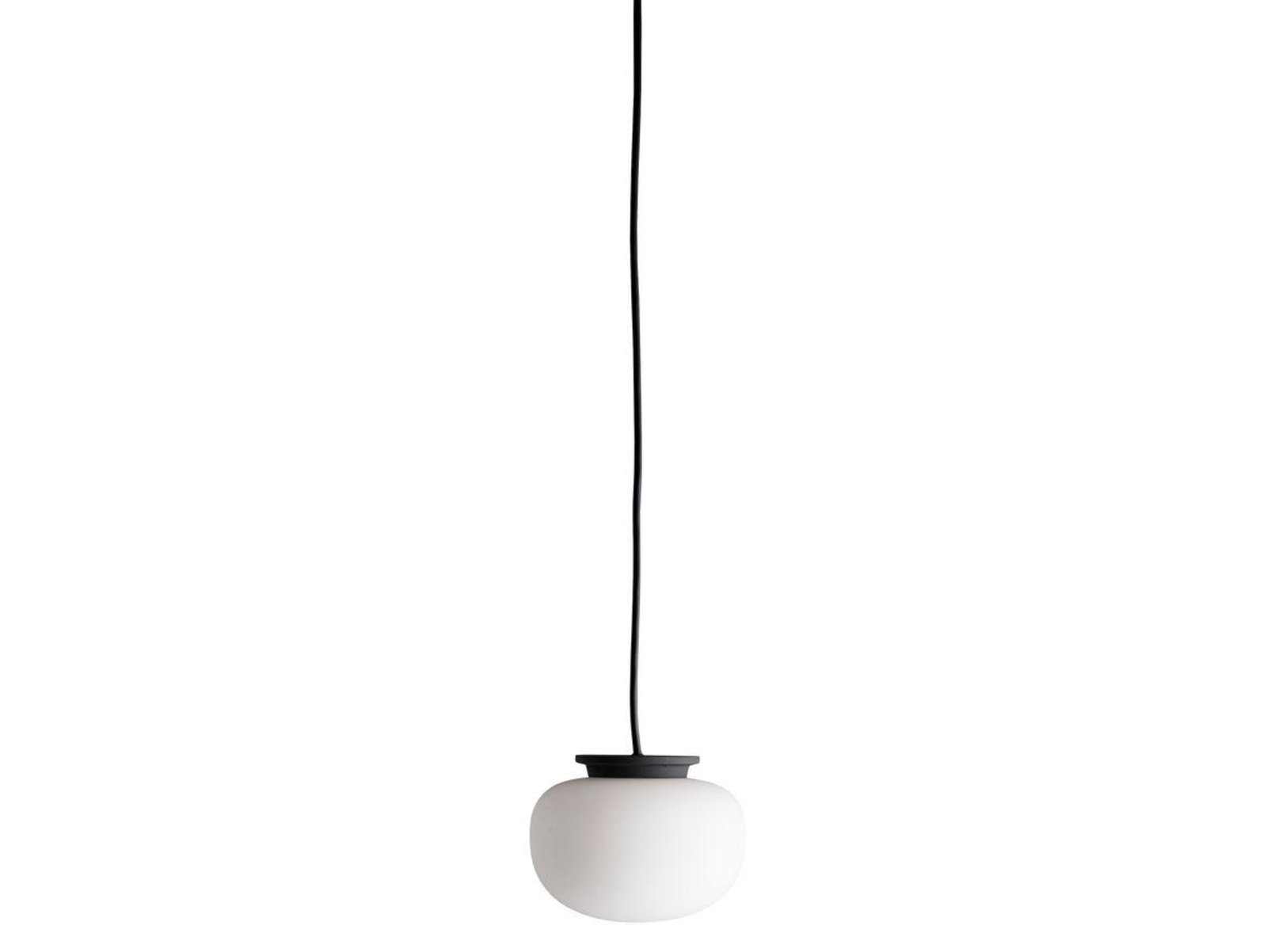 Supernate Candeeiro Suspenso Ø13,3 Opal White/Black - Frandsen