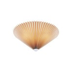 Plisado ceiling light, beige, Ø 50 cm