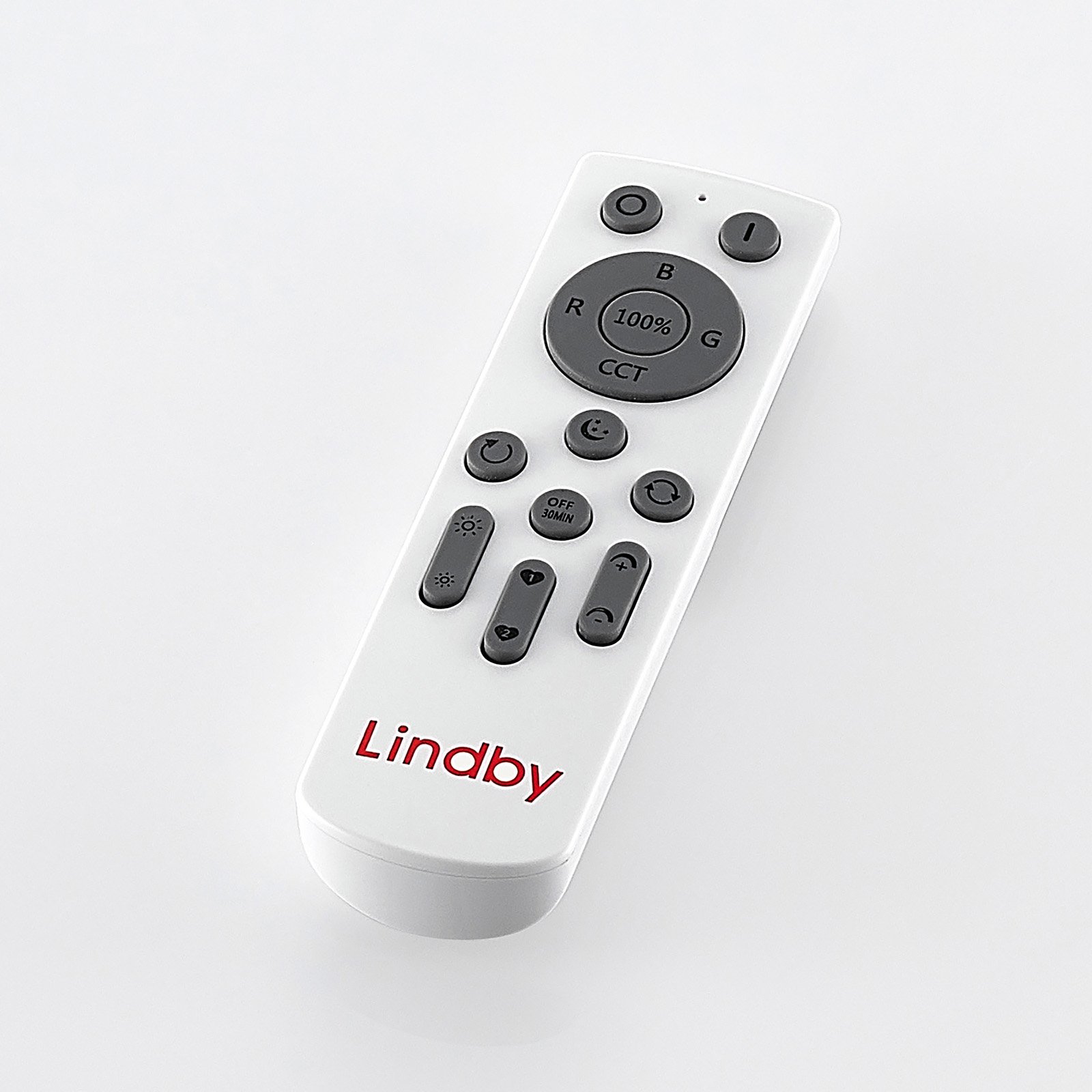 Kjetil Candeeiro de teto Smart Home 120x30 Prateado/Branco - Lindby