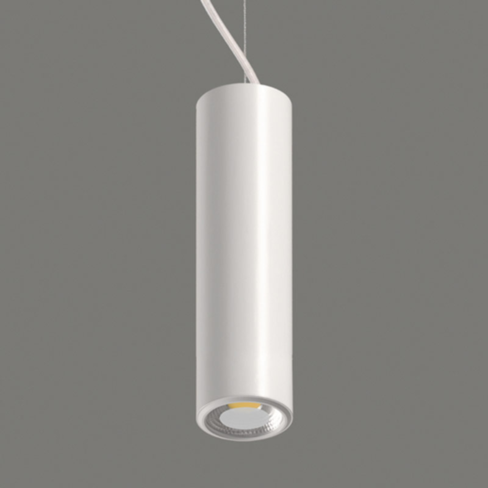 Studio - schlanke LED-Pendellampe in Zylinderform