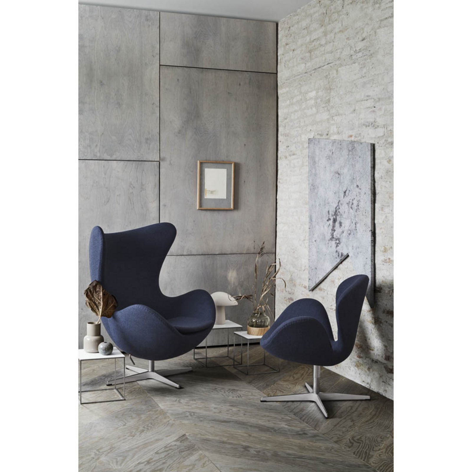 Night Owl Stolna lampa Mat Midnight Plava/Ash - Fritz Hansen