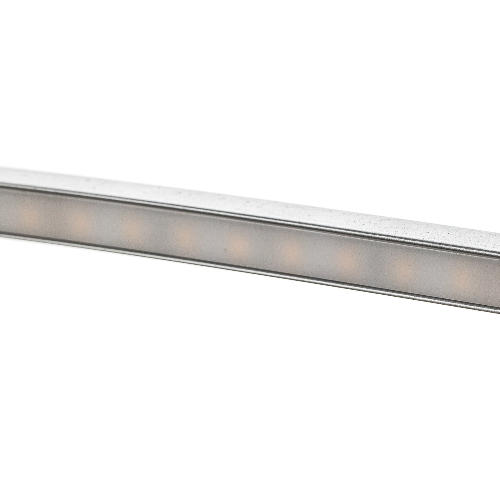 Lámpara colgante LED Flair ovalada, aluminio