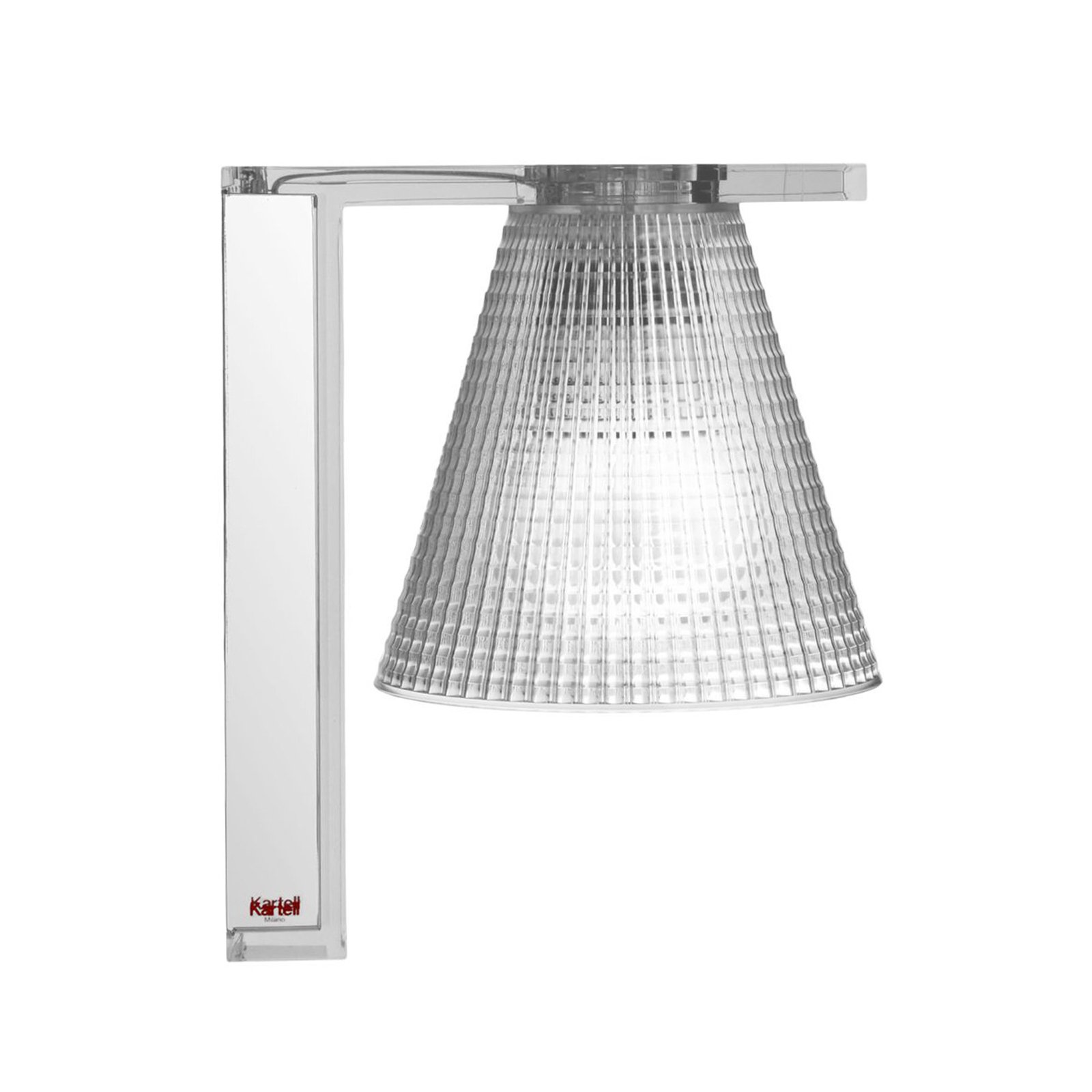 Kartell Light-Air LED-Wandleuchte, transparent