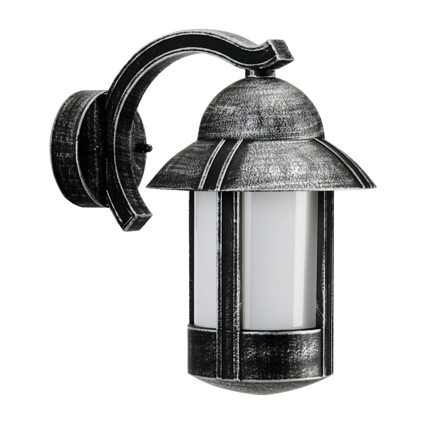 Vanjska zidna svjetiljka Duretta u crnom stilu seoske kuće