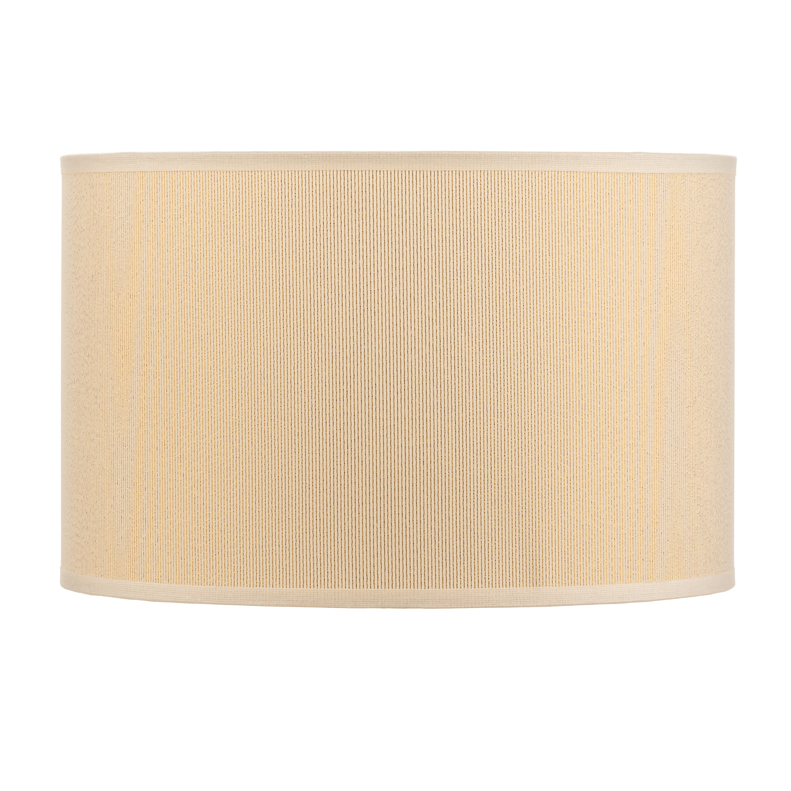 Lampenschirm Roller Ø 25 cm, ecru/gold