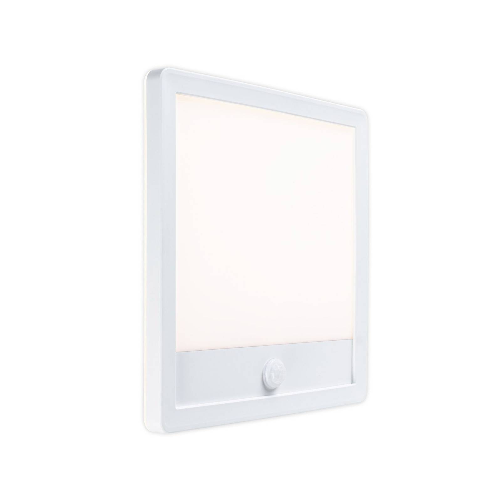 Paulmann LED-Außenwandlampe Lamina, weiß, IP44, Sensor