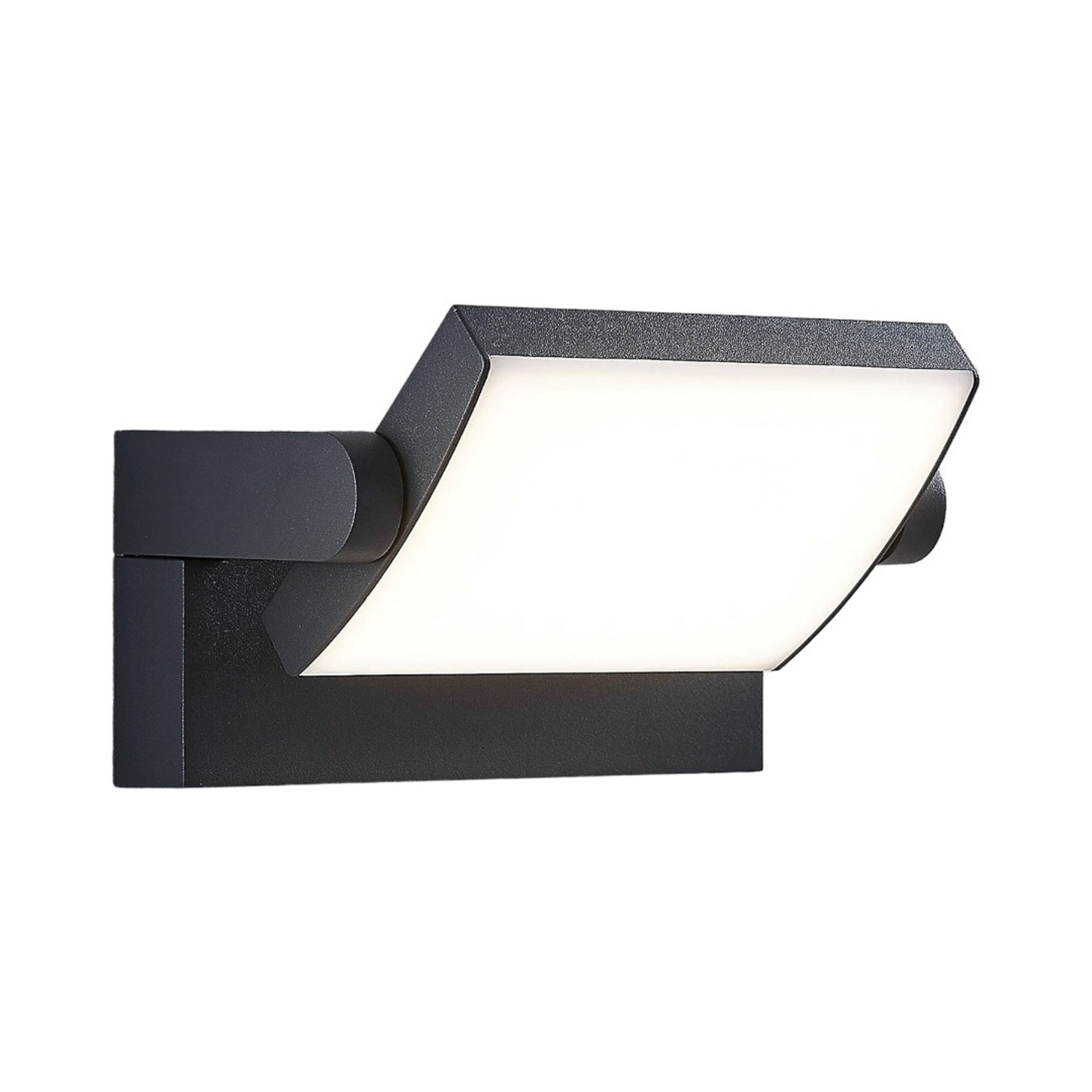 Applique d'extérieur Sherin, gris foncé, orientable - Lindby