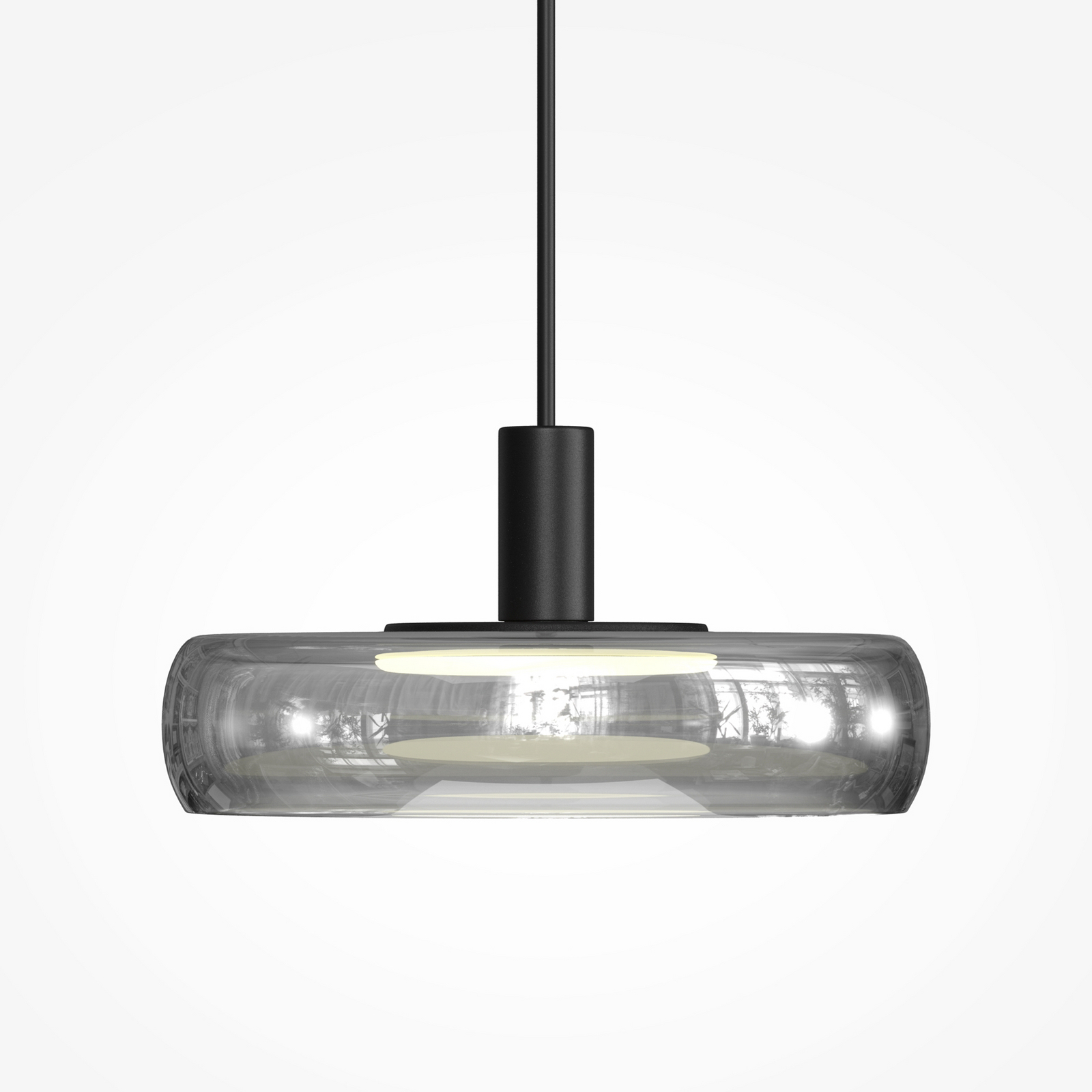 LED pakabinamas šviestuvas „FLOAT“, pilkos ir juodos spalvos, skersmuo 20 cm, LED pakabinamas šviestuvas „FLOAT“, pilkos ir juodos spalvos, skersmuo 20 cm,