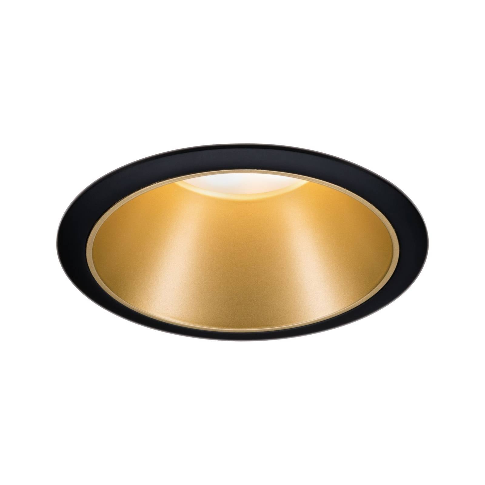 Paulmann Cole LED-Spotlight, gold-schwarz
