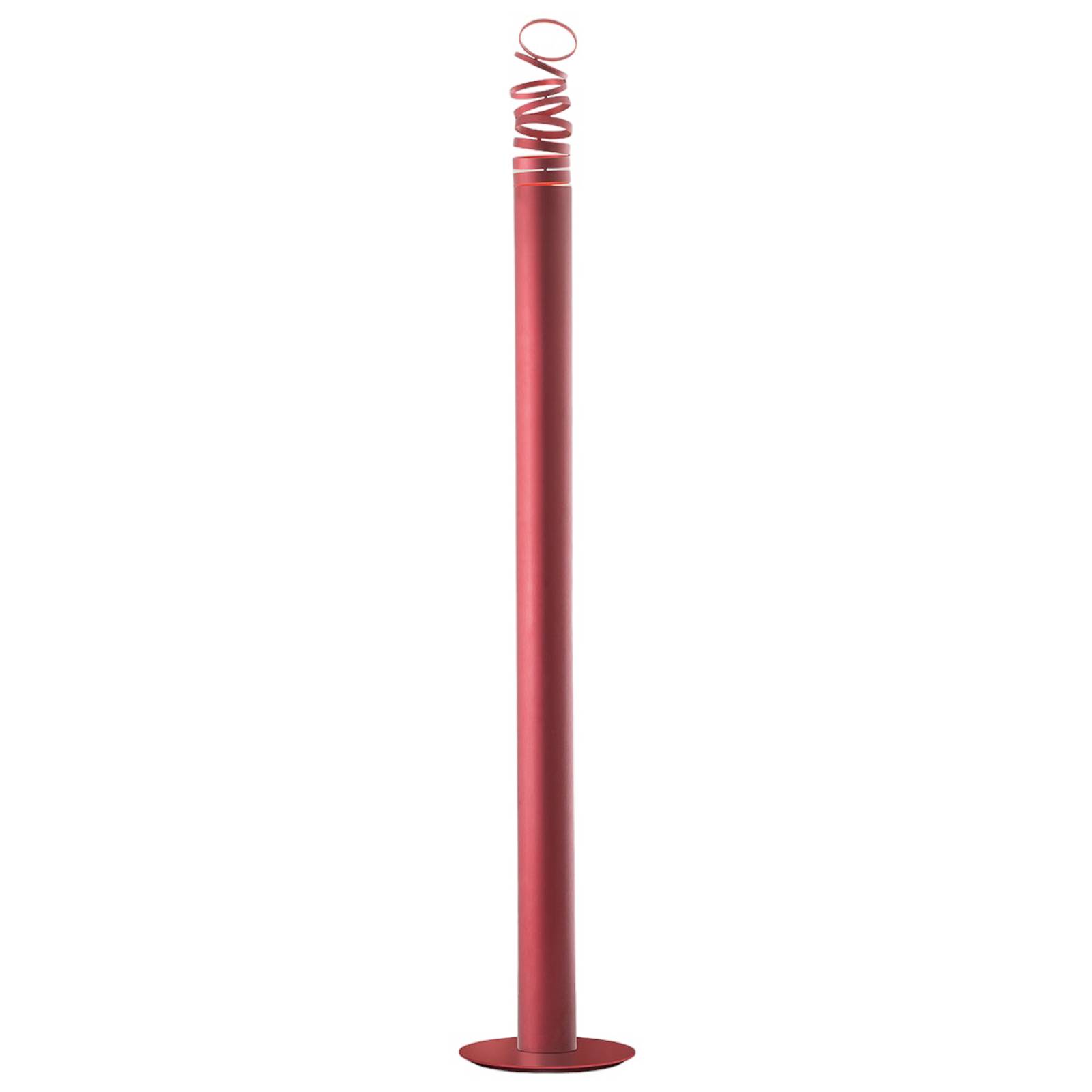Artemide LED-Stehleuchte Decomposé, rot