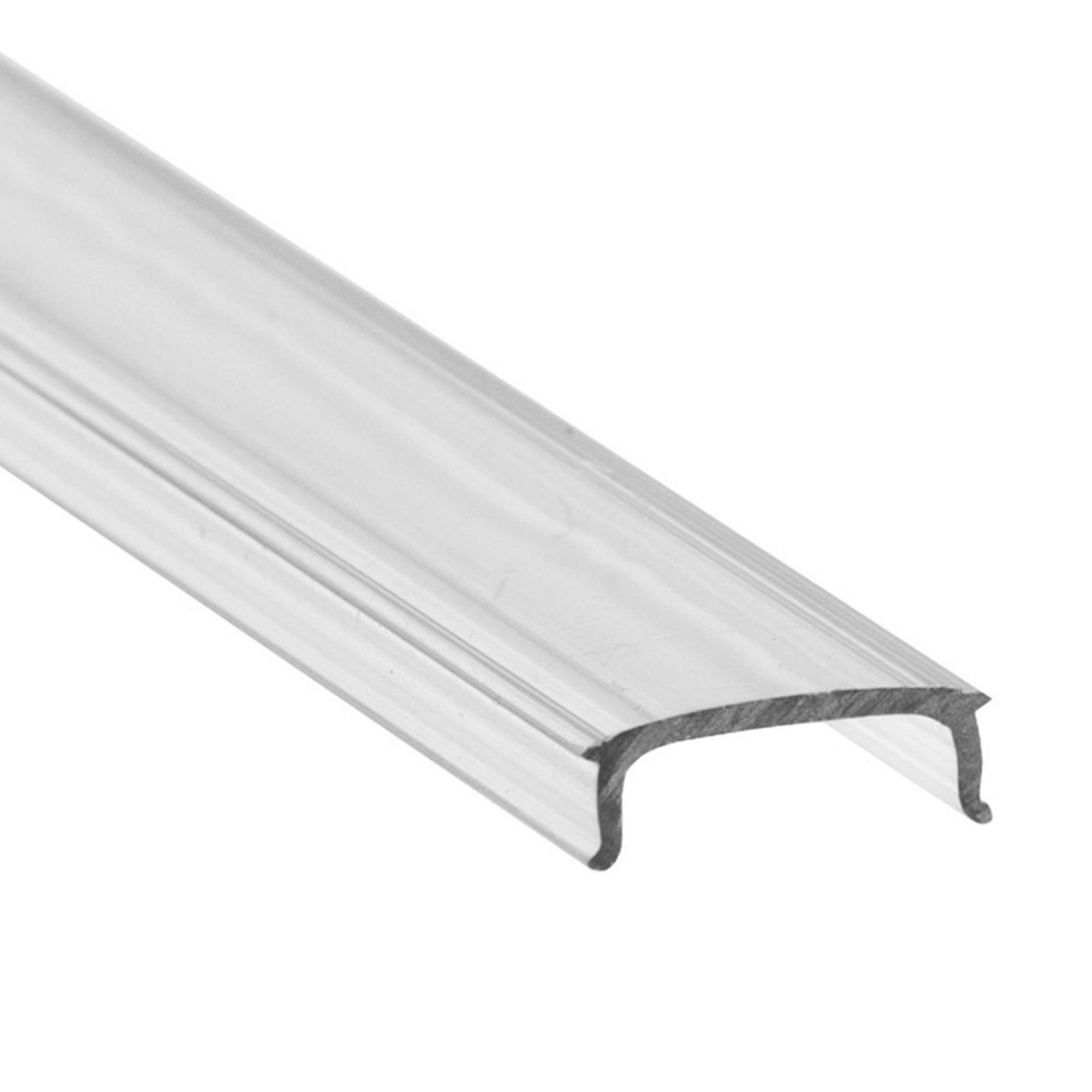 SLC profilafdækning A1/A2/A3/A4/A5, 2 m, transparent, flad