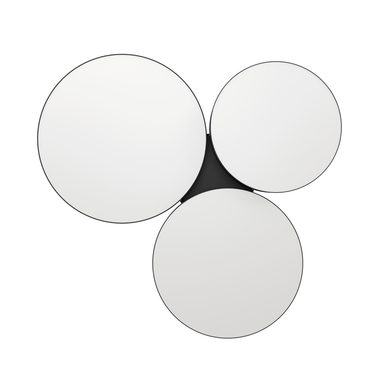 EGLO connect Smart LED stropní svítidlo Barbano-Z, černé