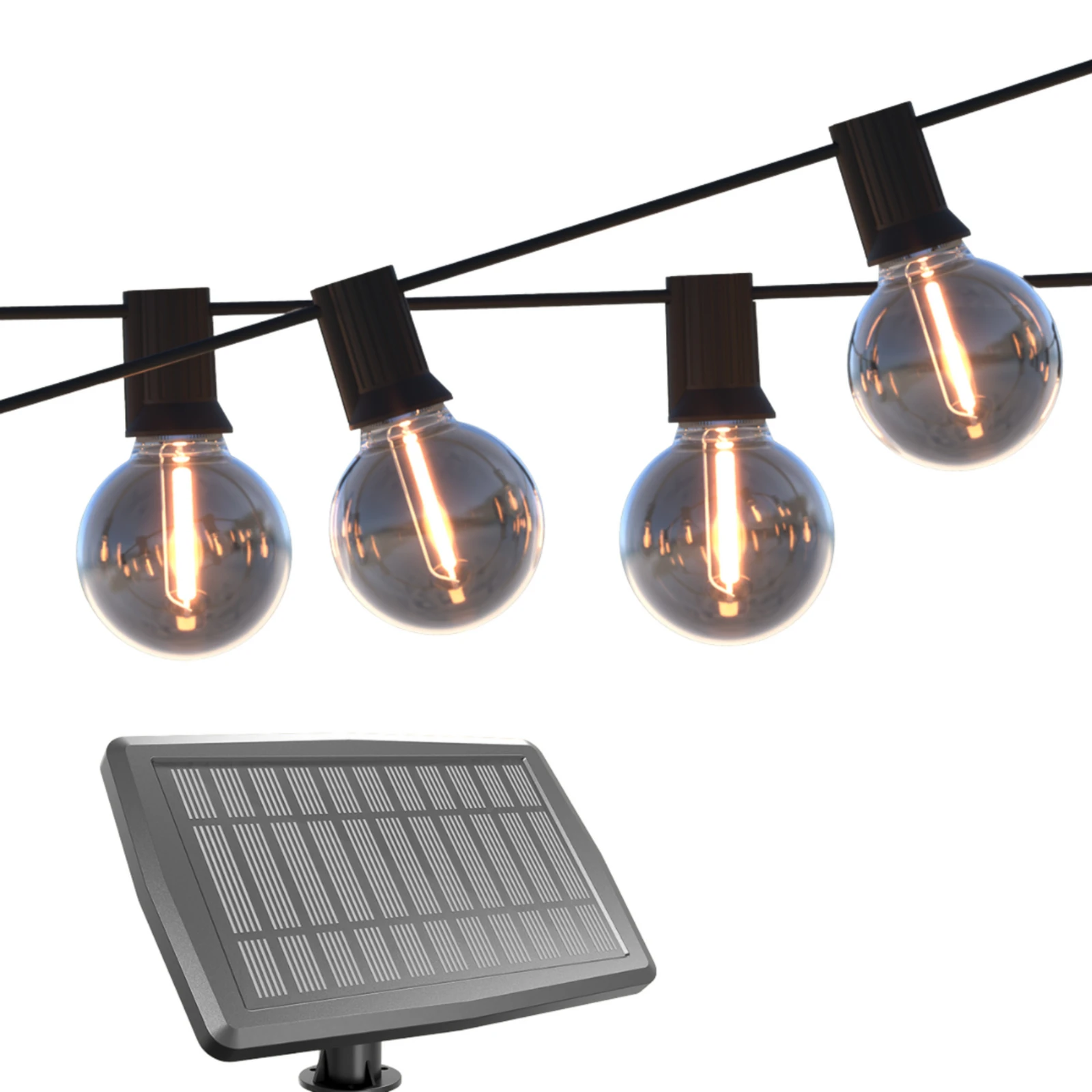 Calex Solar-LED-ljusslinga Vista, längd 10 meter, IP44