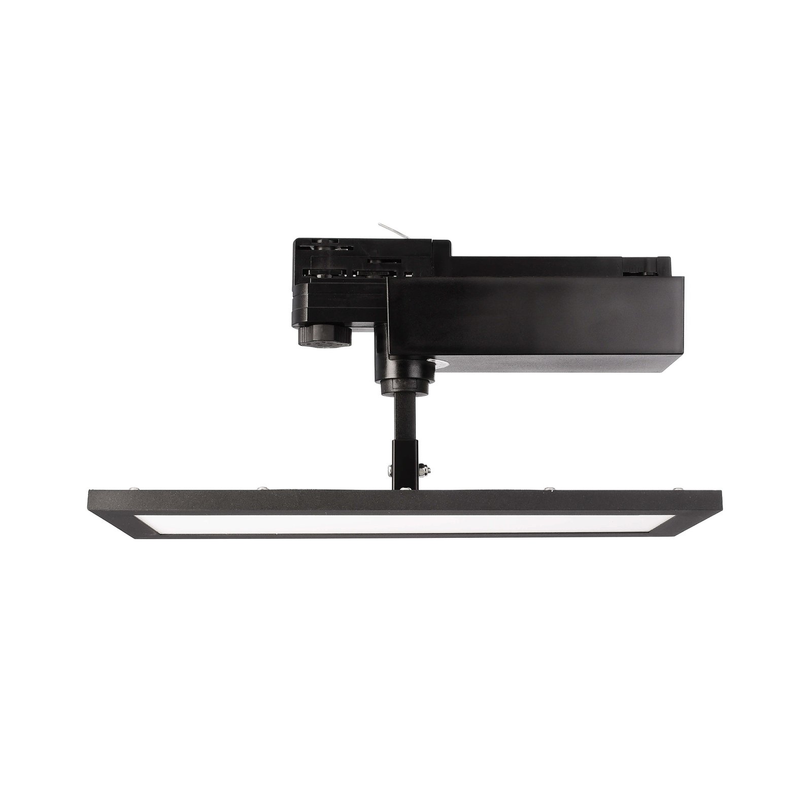 TRACK LIGHT Pannello LED, nero, trifase, 4.000 K, on/off