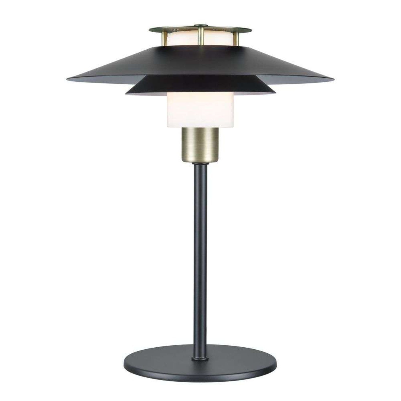 Rivoli Lámpara de Sobremesa Black/Brass - Halo Design