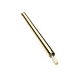 30.5 cm extension rod in silk-matt brass