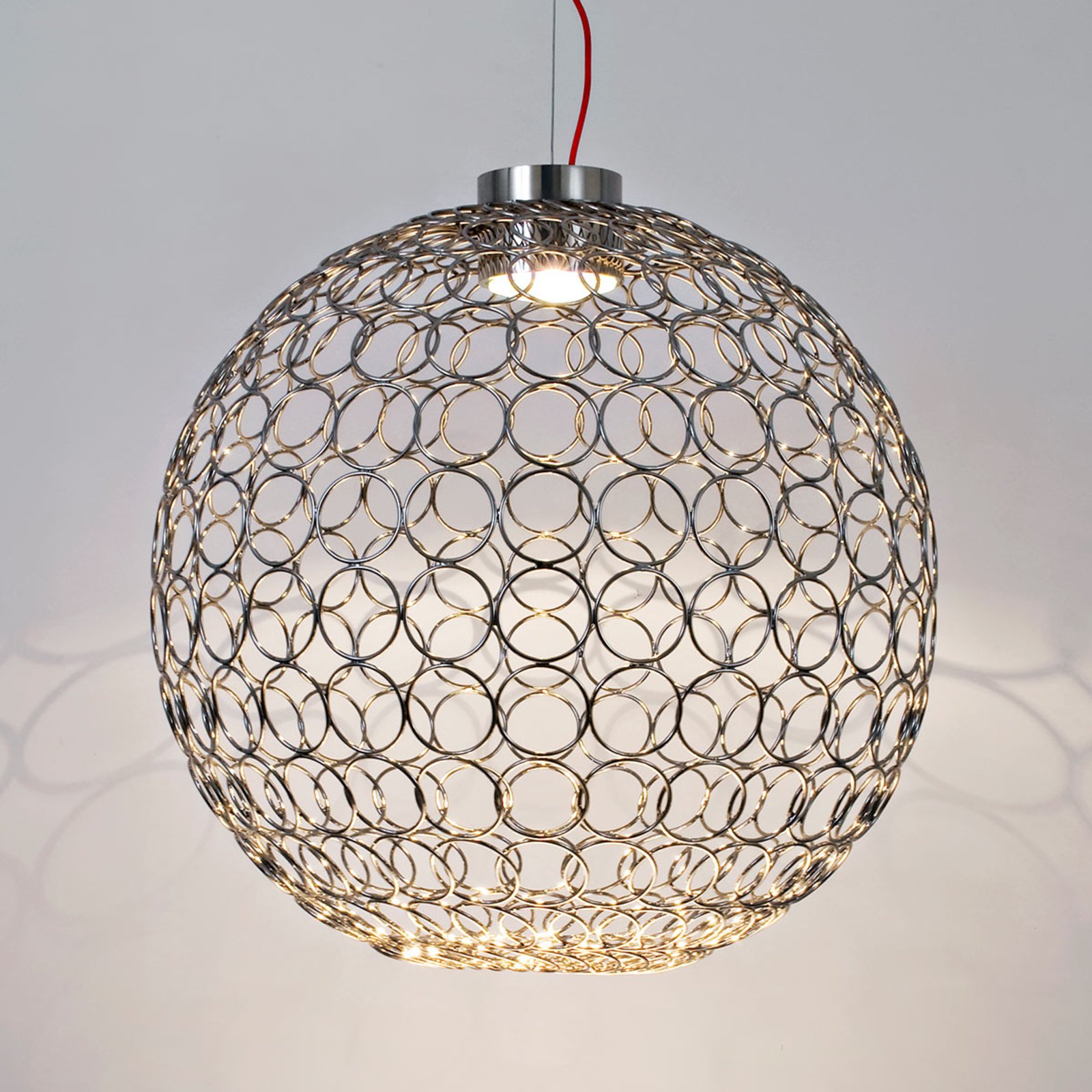 Terzani G.R.A. - designer LED pendant light, 54 cm