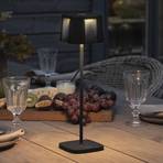 Lampe décorative LED Nice port charge USB, noire