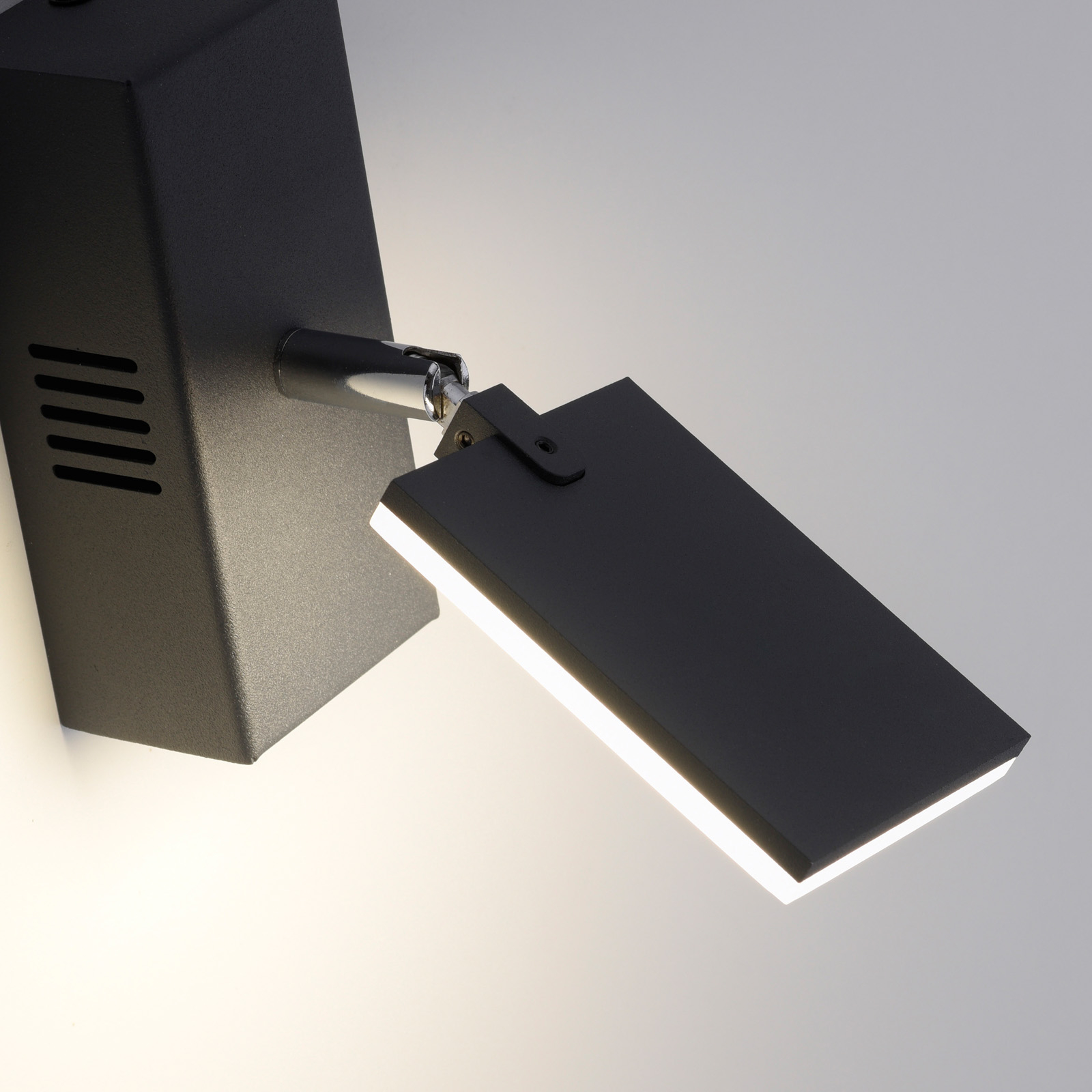 PURE Mira LED wandlamp met remote, CCT, zwart