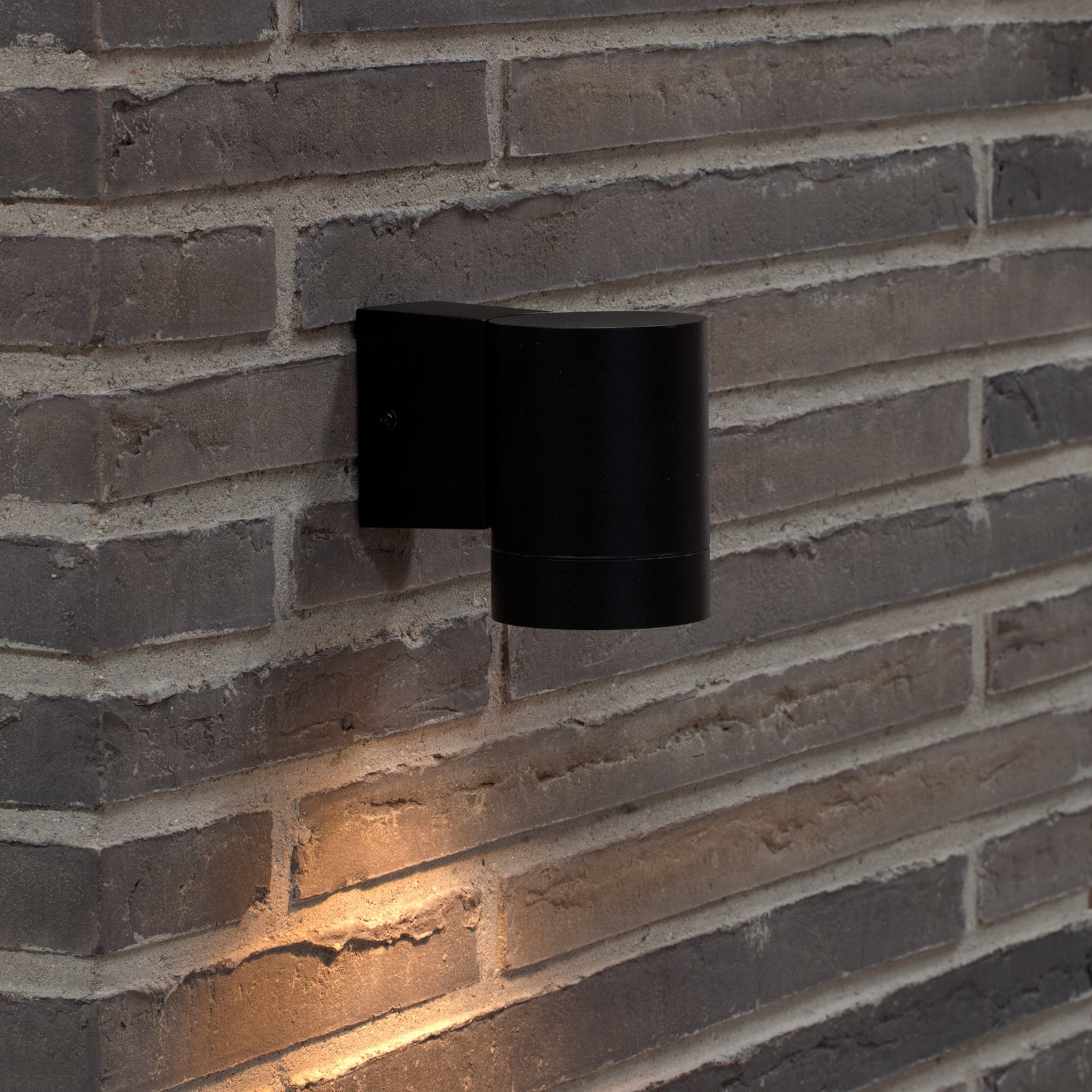 Tin Single Vägglampa Black - Nordlux